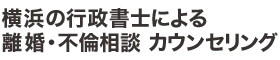 不倫解決カウンセリング　夫婦修復のプロ　カウンセラー行政書士やすとみ